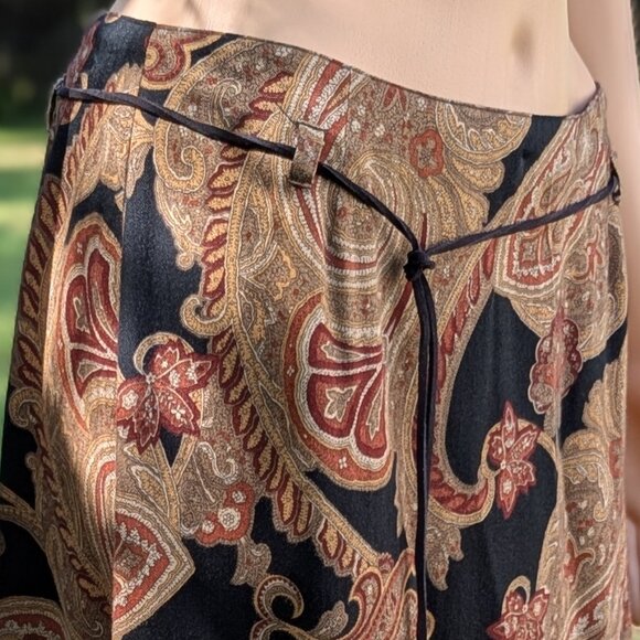 Liz Claiborne Paisley Midi Skirt - Picture 5 of 9